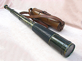 Negretti & Zambra 3 draw field telescope with case.